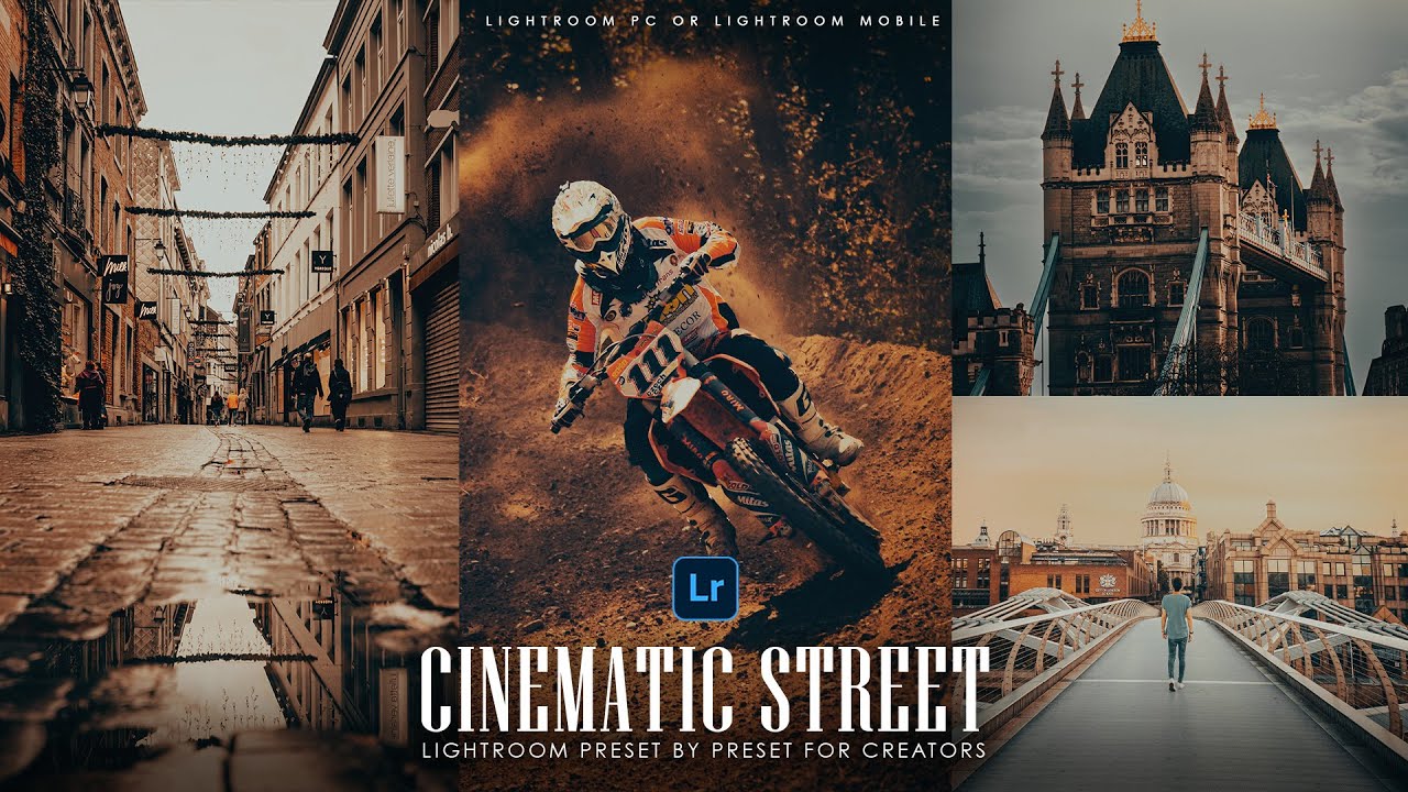 Cinematic Street Preset for Lightroom | FREE DNG FILE | Preset for Creators