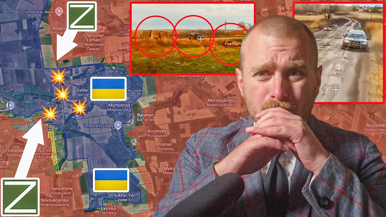 Покровск &mdash; худший сценарий реализуется | Усиленная пропаганда и реальность санкций | Карта Украины