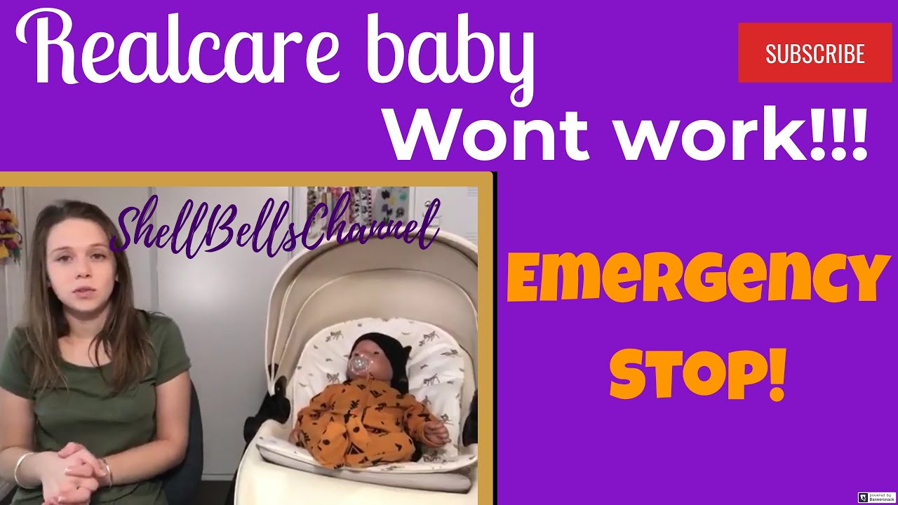 Realcare Baby not working - Emergency stop.
