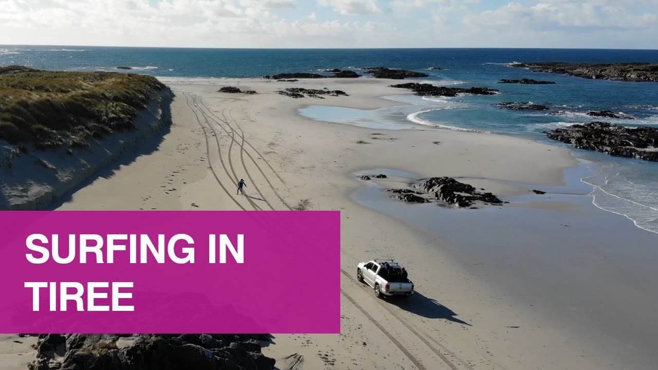 Surfing in Tiree