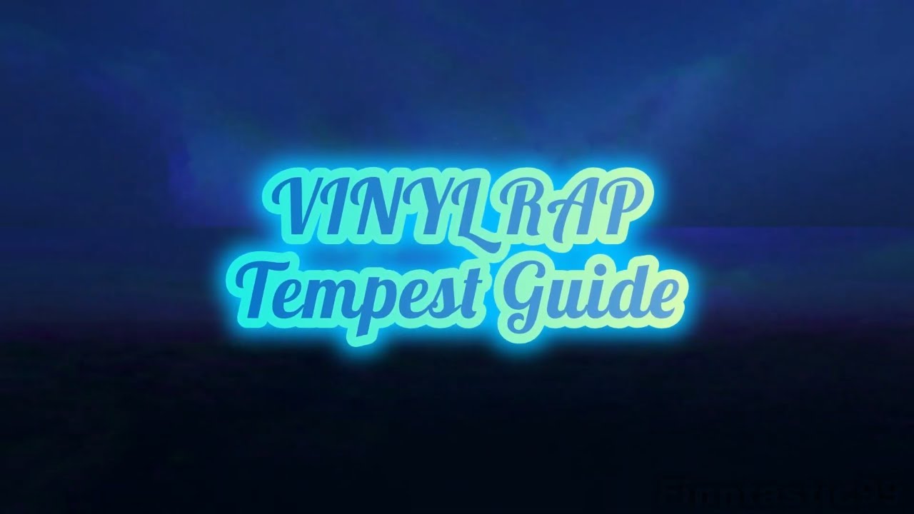 Vinyl Rap - Tempest Guide [Official Audio]