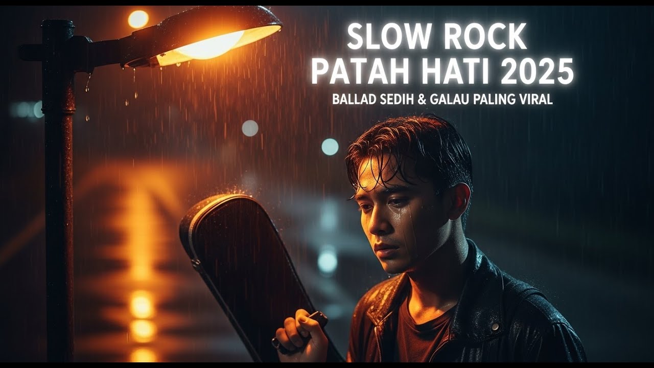 Slow Rock Patah Hati 2025 – Lagu Ballad Sedih & Galau Paling Viral 😭
