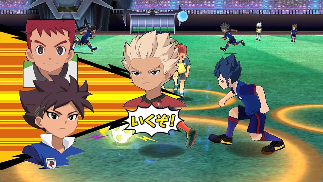 Inazuma Eleven Go Strikers 2013! Custom Raimon 4.9 Vs Custom Team 6.5 Wii (Dolphin/Gameplay)
