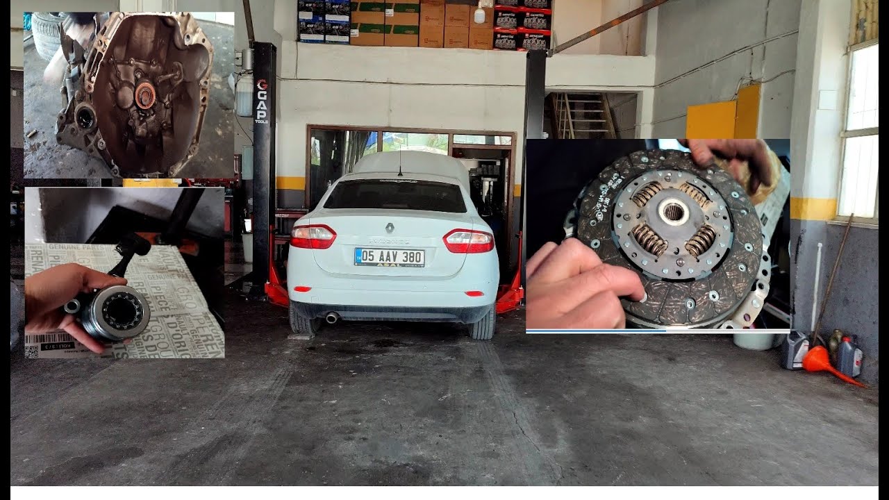 Fluence debriyaj balatası değişimi ( Baskı balatadeğişimi)