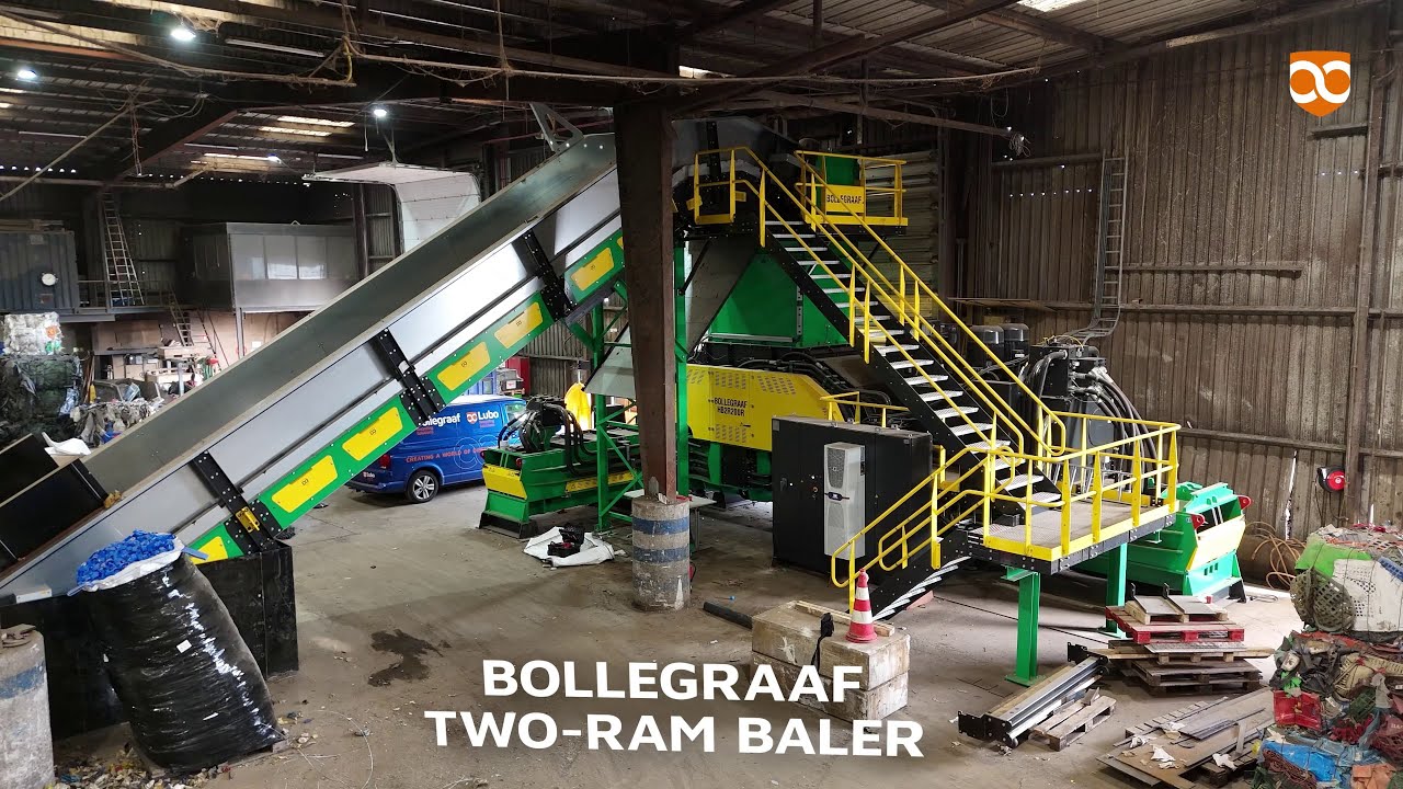 Bollegraaf Two-Ram baler