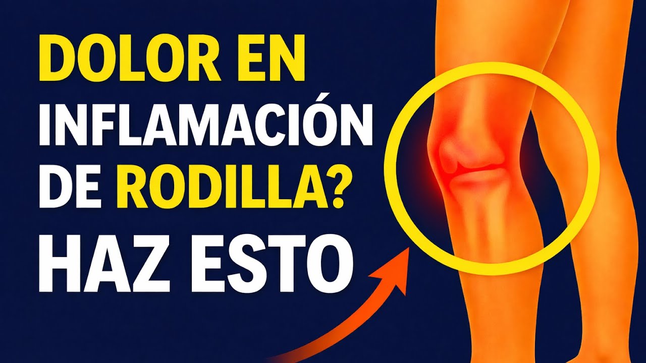 🦵 Los MEJORES CONSEJOS Si Tienes La Rodilla con DOLOR Y LÍQUIDO 