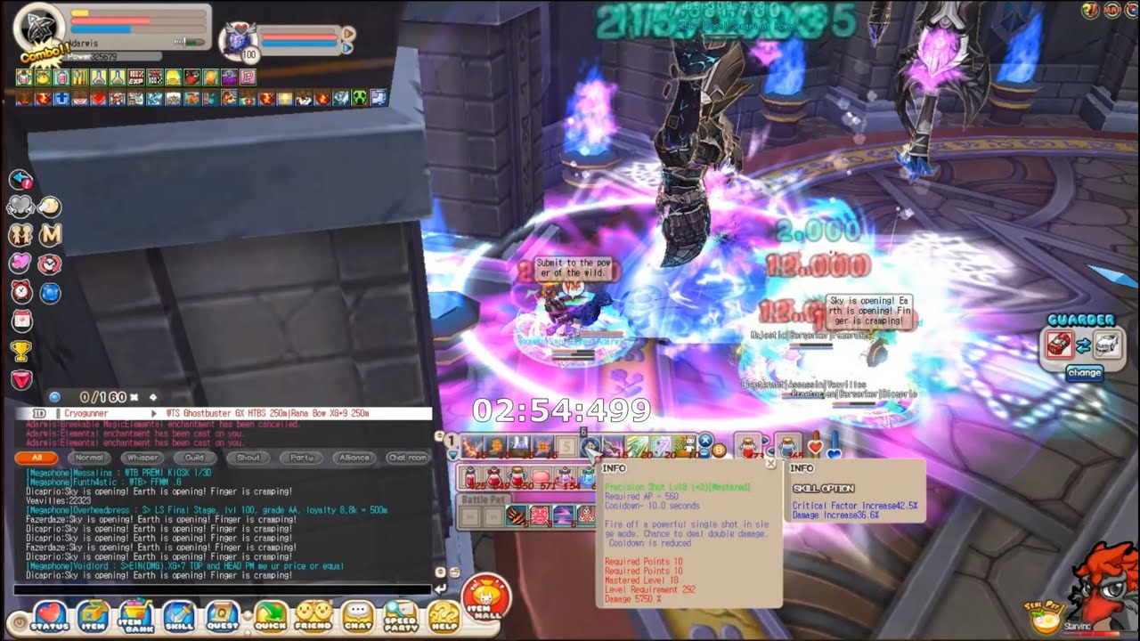SPECTRE BEST RUN SO FAR SAMAEL'S FORTRESS OF MADNESS [Seal Online Blade of Destiny]