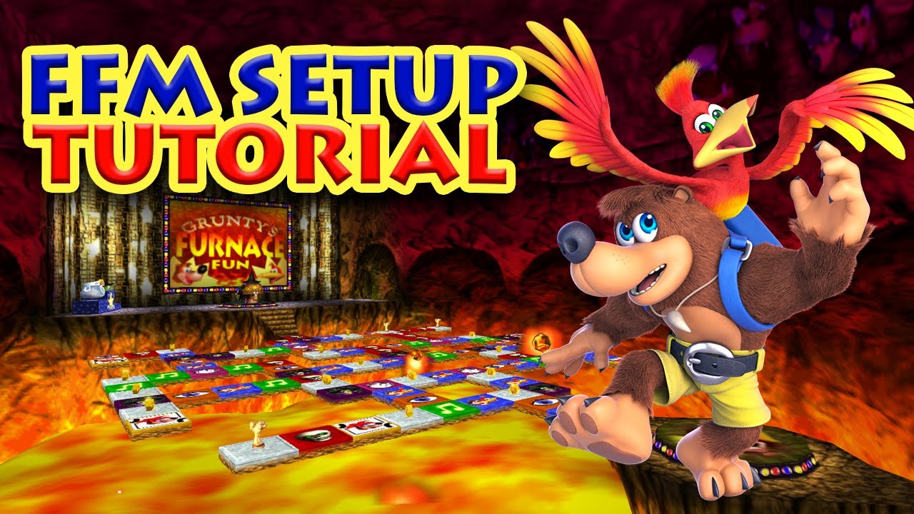 Nintendo Switch Banjo Kazooie 100% Speedrun Tutorial ~ How to Set up an FFM File