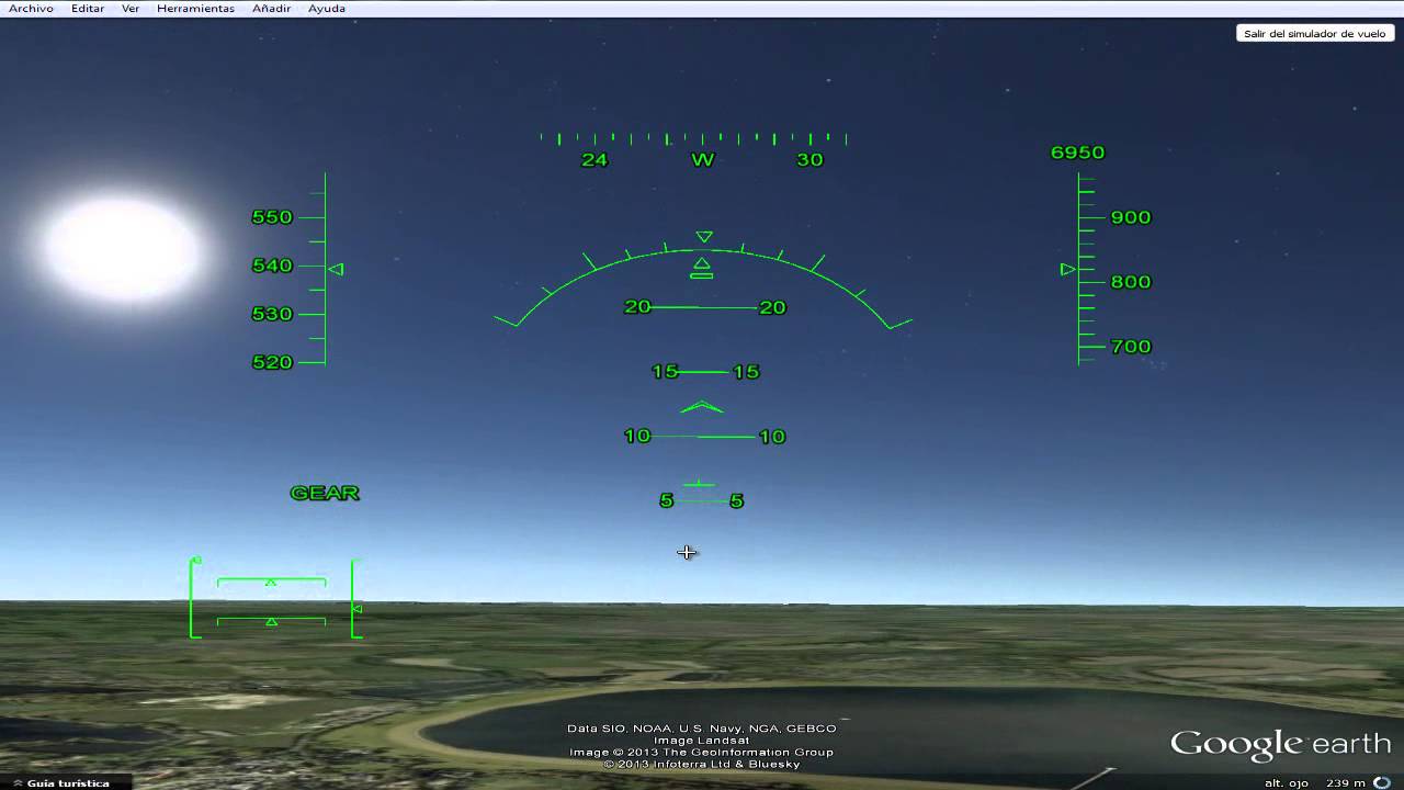 Tutorial Simulador de Vuelo Google Earth