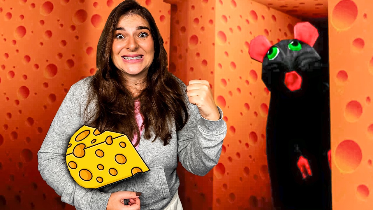 ESCAPE DO MALDITO RATO NO ROBLOX! (Cheese Escape)