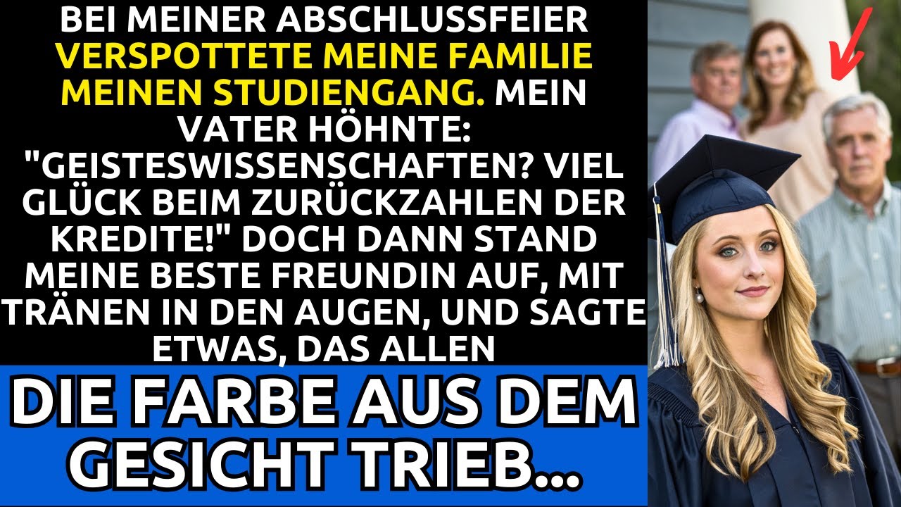 Meine Familie Verspottete Meinen Abschluss - Bis Meine Beste Freundin Ein Geheimnis Lüftete