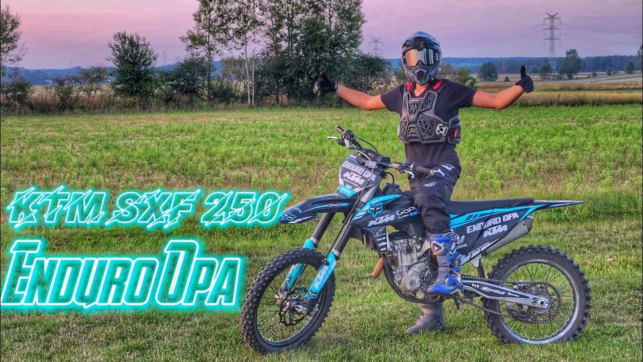 KUPIŁEM KTM OD ENDURO OPA!???-KTM SXF 250 ON TRACK
