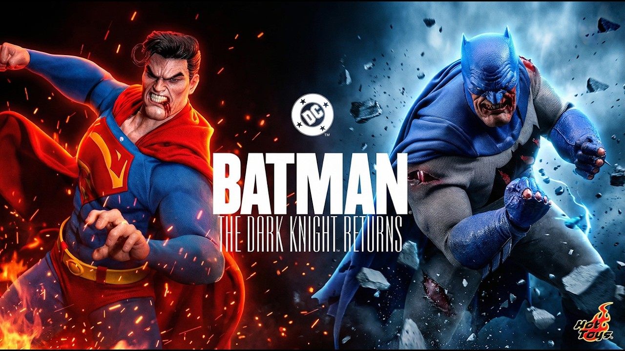 Компания Hot Toys отбрасывает Marvel... Представлены фигурки Бэтмена и Супермена из серии «Темный...
