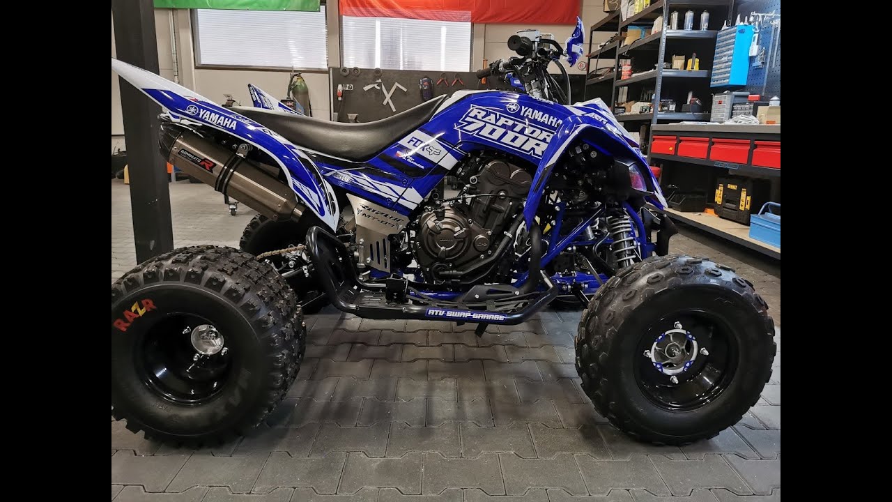 Yamaha Raptor 700 /Swap Engine  Yamaha MT-07 (Tracer700)