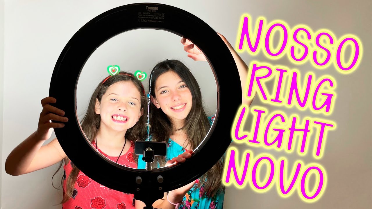 RING LIGHT TOMATE 48CM!!! - MEU PRESENTE DE NATAL- MLG-048A