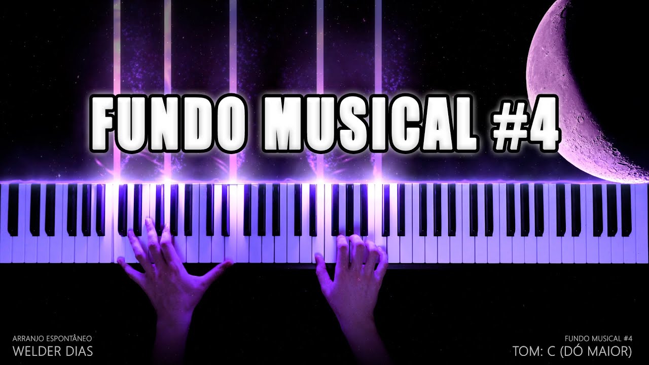 Fundo Musical Espontâneo #4 Em C (Dó Maior) | Instrumental Piano Worship + Pads