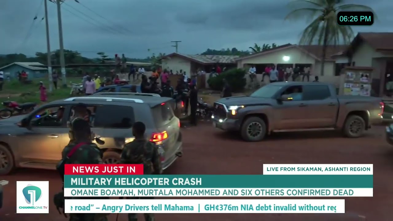 Helicopter Crash Tragedy: Bodies Retrieved from Sikaman Under Heavy Military Escort