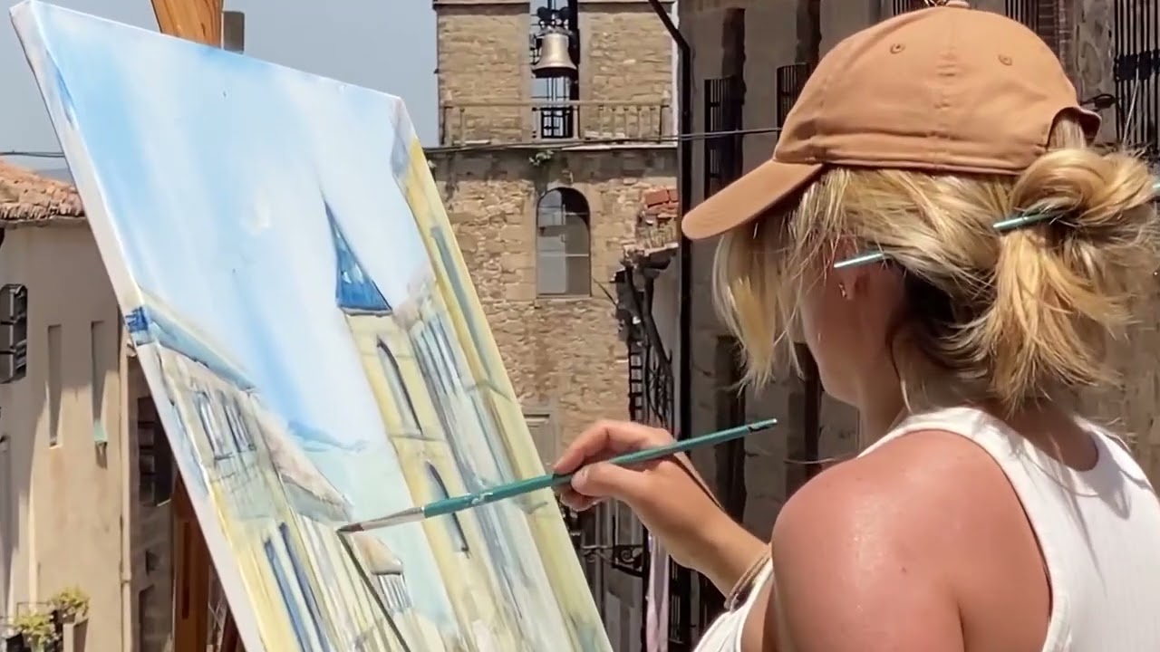 Video sobre el XXIV Certamen Internacional de Pintura Rápida de Luis Carlos Alcázar Morales