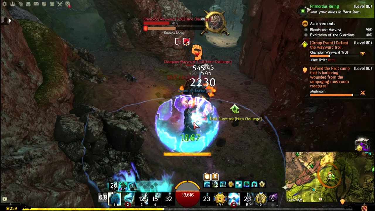 Guild Wars 2 - Firebrand Guardian SOLO 