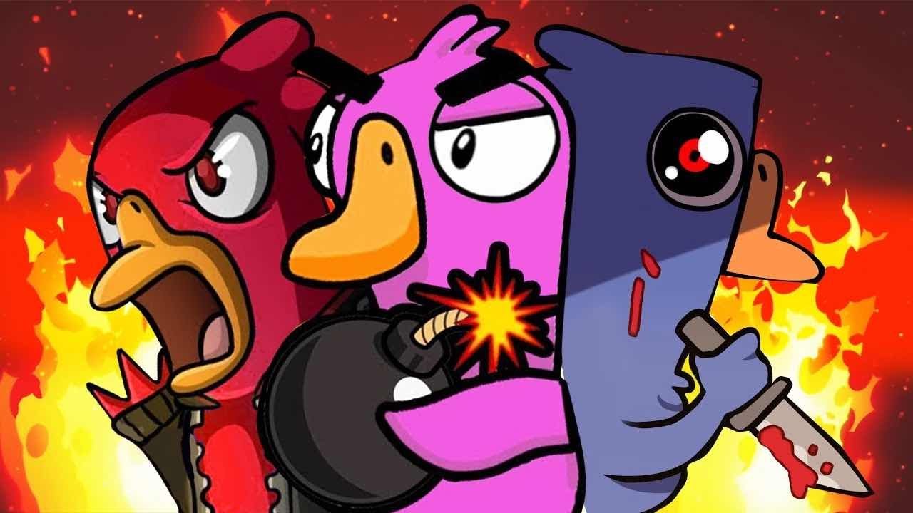 АМОНГУСЬ! КРАЙНЯЯ АГРЕССИЯ ОТ ГУСЕЙ! - Goose Goose Duck!
