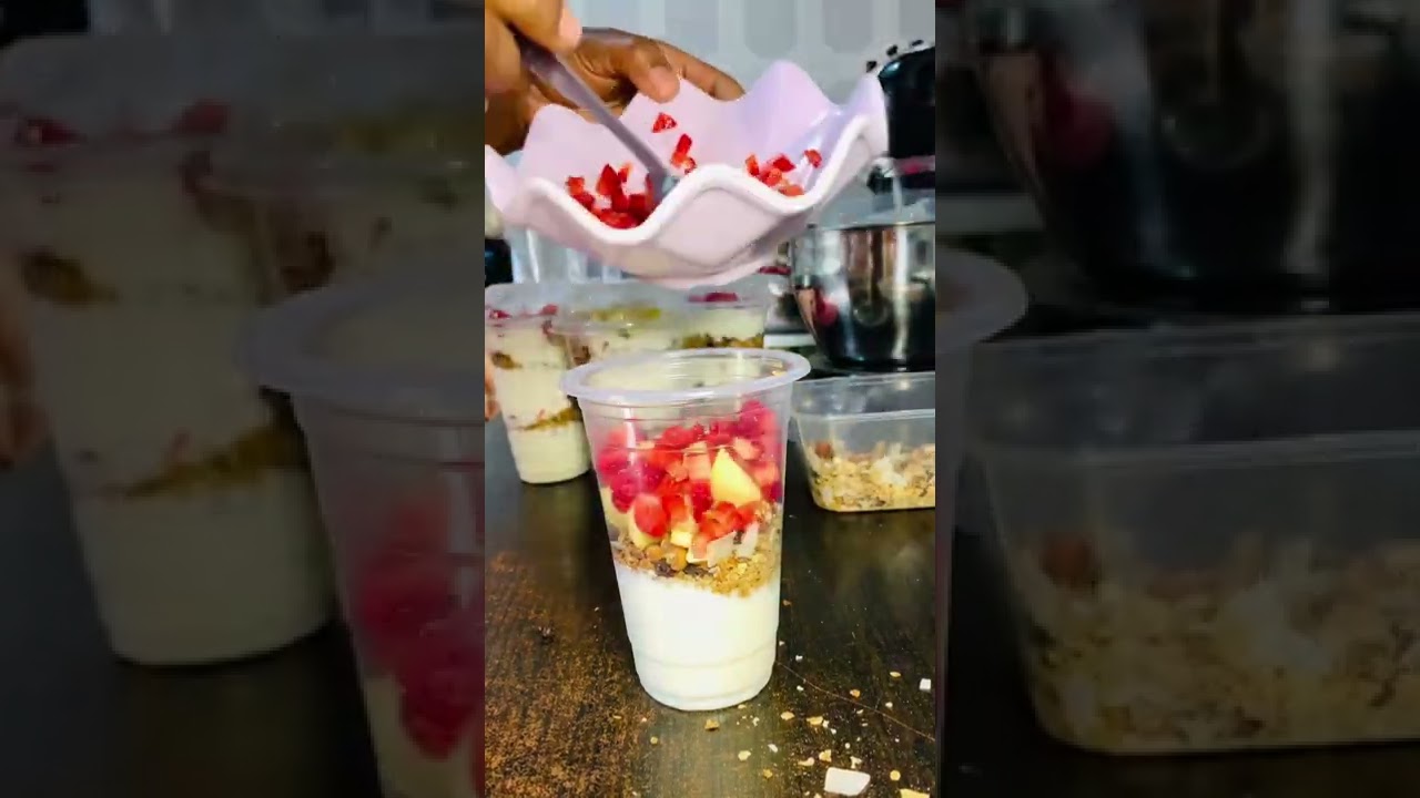 How to make simple fruit parfait