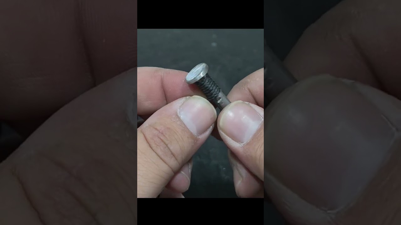 PREGO VELHO VIROU FURADOR! O MELHOR FURADOR DE COURO DIY