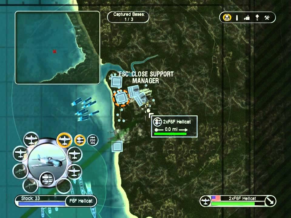 Battlestations Pacific US campaign. Mission 14. Battle of Okinawa