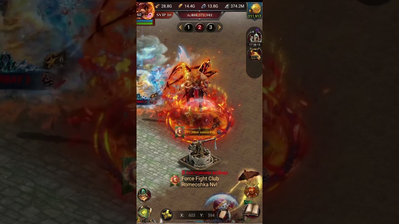 NBN kvk vs 135 VS 749 + ruins 💕