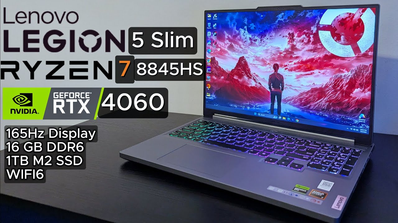 Лучший бюджетный игровой ноутбук 2025 года? Обзор Lenovo Legion 5 Slim | Ryzen 7 8845HS | Nvidia ...