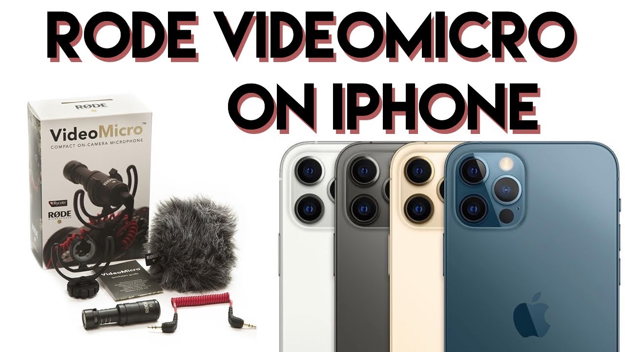 Rode VideoMicro Unboxing, iPhone 12 installation and Sound Test
