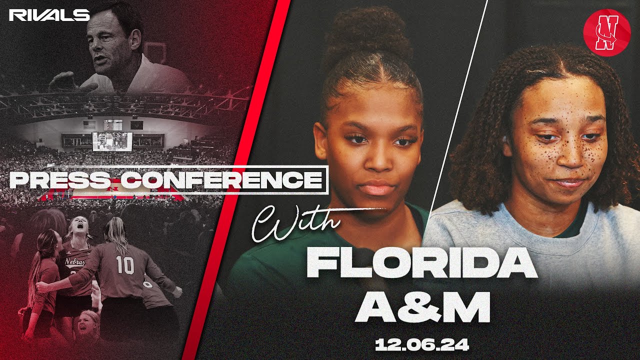 Florida A&M Volleyball after loss to Nebraska in NCAA Tournament | Press Conference
