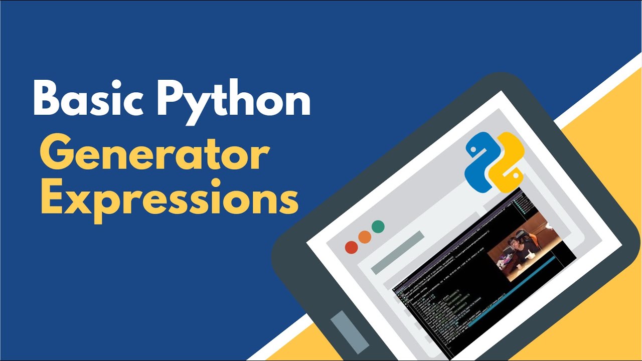 Python3: Generator Expressions