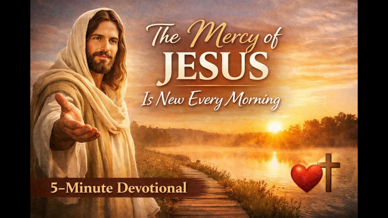 The Mercy of Jesus Is New Every Morning | 5-Minute Morning Devotional