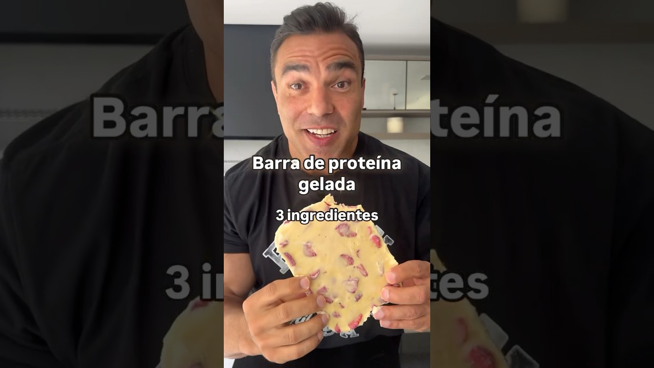 30 GRAMAS DE PROTE&Iacute;NA E MENOS DE 250 CALORIAS 😱 #maxtitanium #receitasfit #wheyprotein #dieta #gym