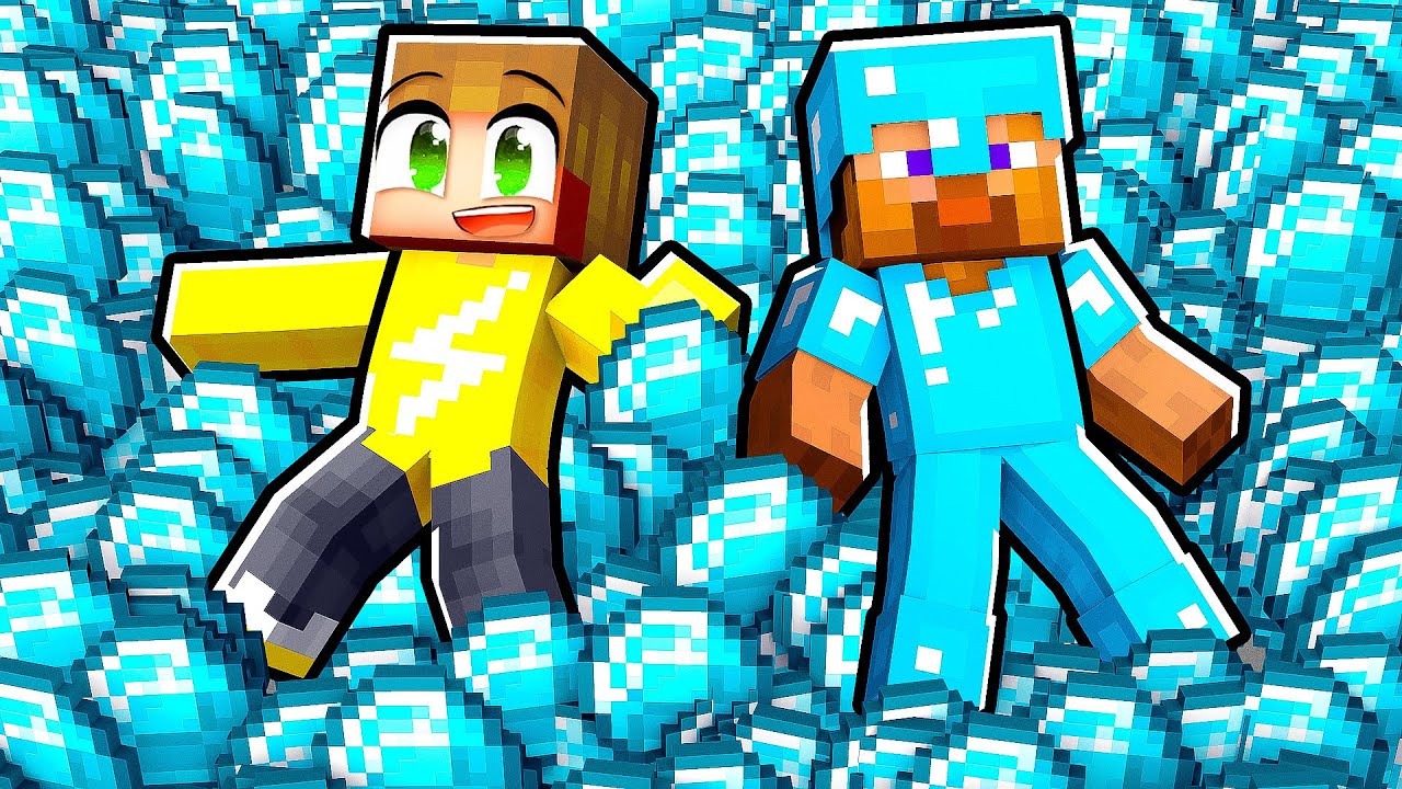 1 Miljoen Diamonds Met Pro (Minecraft)