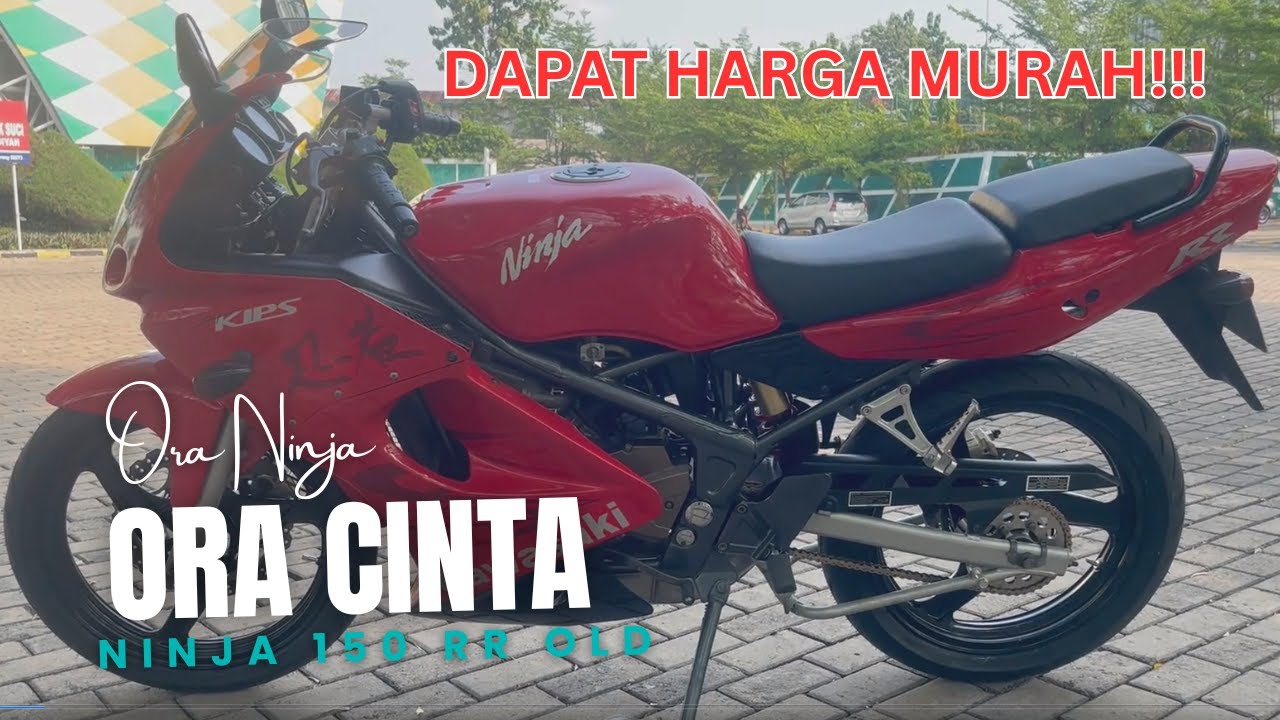 Pasaran Harga Ninja RR 150 Old 2012 Warna Merah di Tahun 2025!!