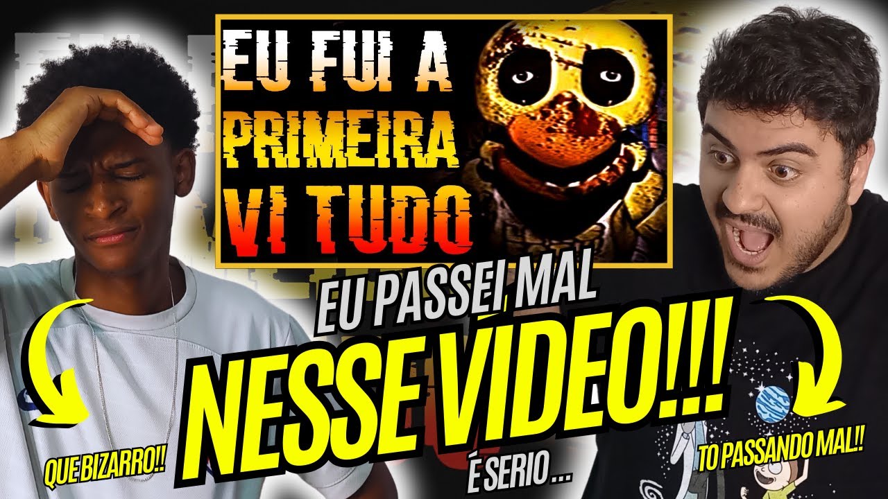 (REACT) As FITAS DE FNAF mais PESADAS de TODOS OS TEMPOS (fnaf vhs) | SOICISAI - NUNCA MAIS.....