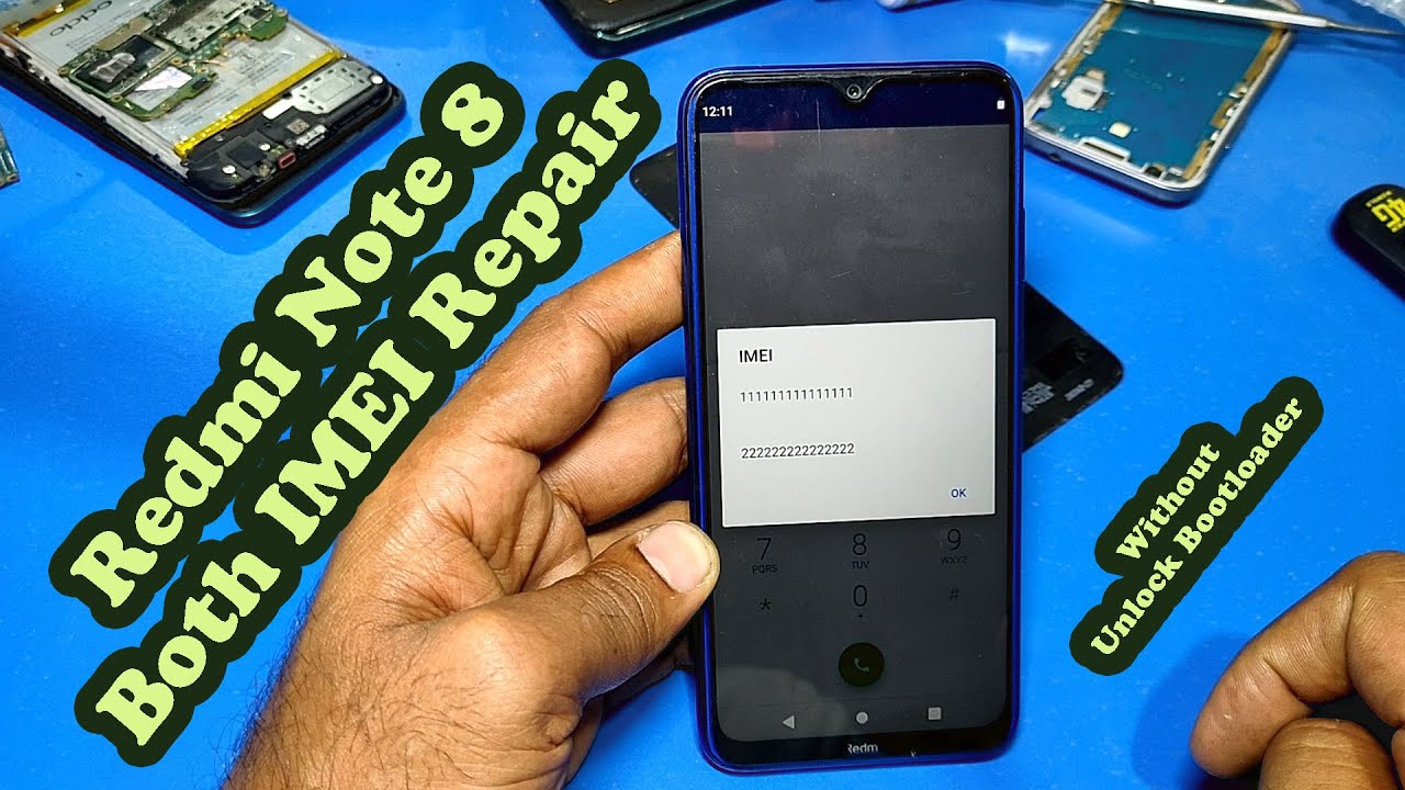 Redmi Note 8 IMEI Repair | Both IMEI Repair | Dual IMEI Repair