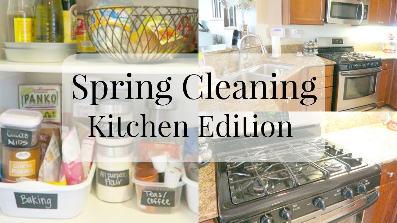 Spring Cleaning: Kitchen edition + Organize with me!