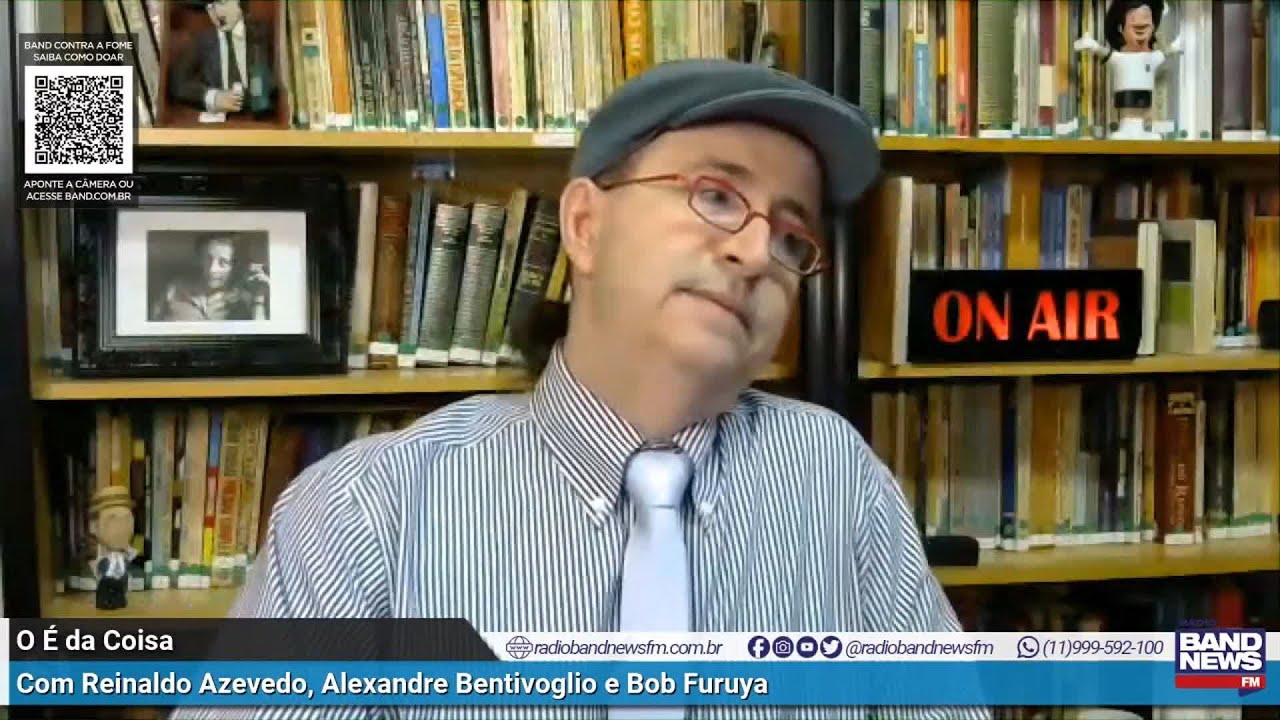 Reinaldo Azevedo: Homenagem de Bolsonaro a Paulo Gustavo é “fake news”