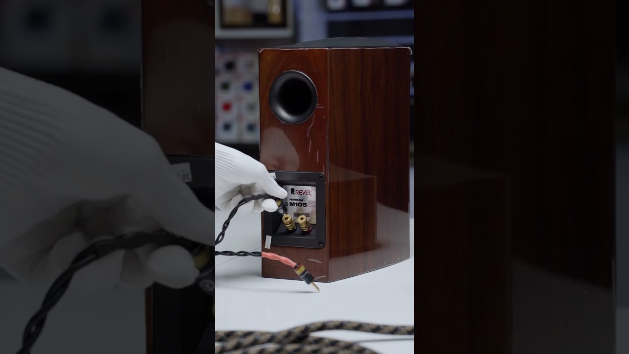 Роскошная Hi-Fi система | Двухполосная полочная акустическая система Revel M105 с усилителем JBL ...
