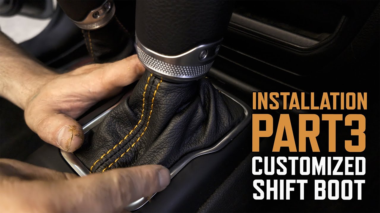 How to Replace a Shift Boot – Upgrading Vinyl to Leather | LeatherSeats.com Install Series