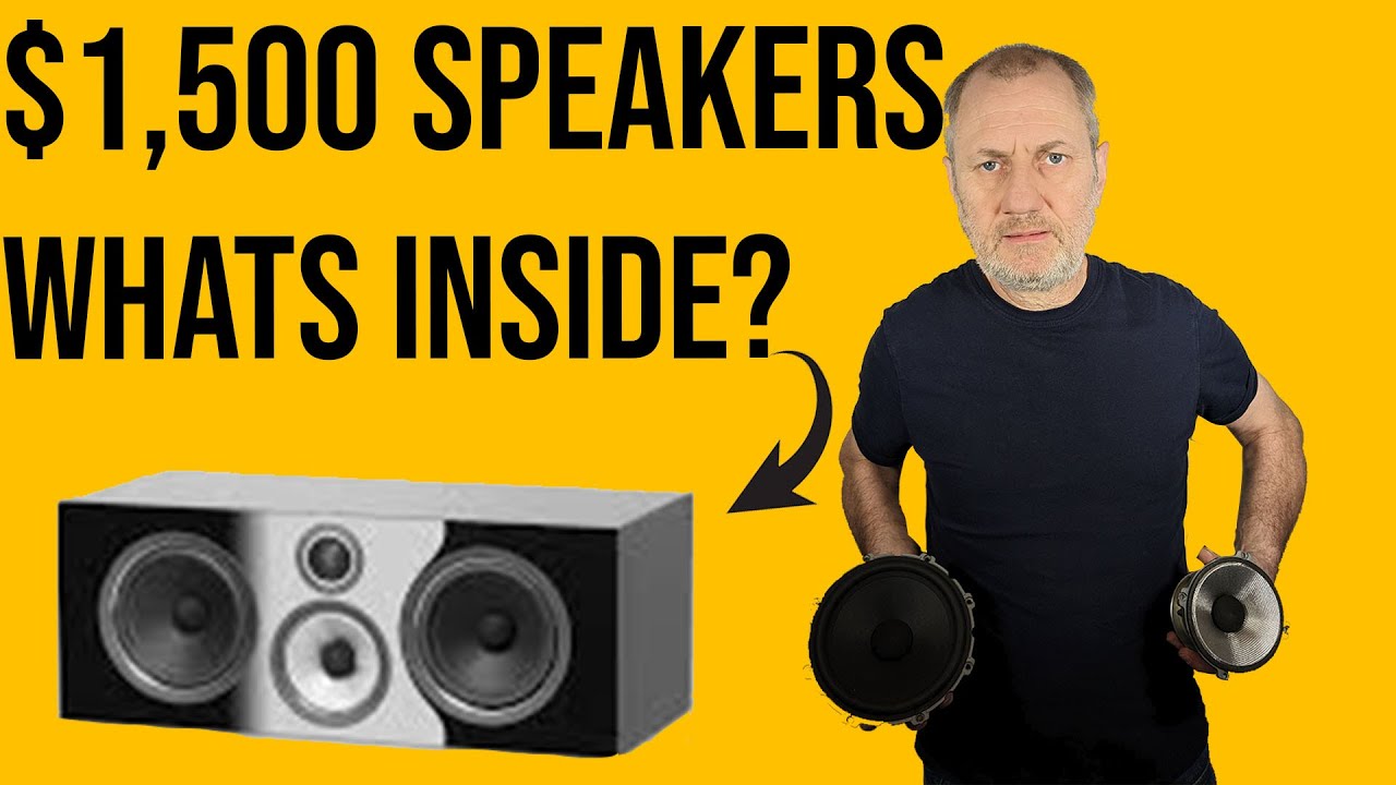 Dismantling a B&W  HTM71 S2 Centre Speaker