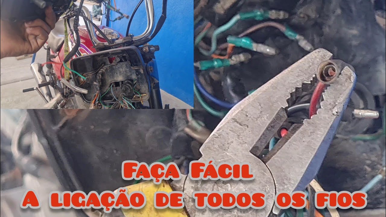 Como ligar o chicote da Titan 95/99 Com Instruções super detalhadas dos fios