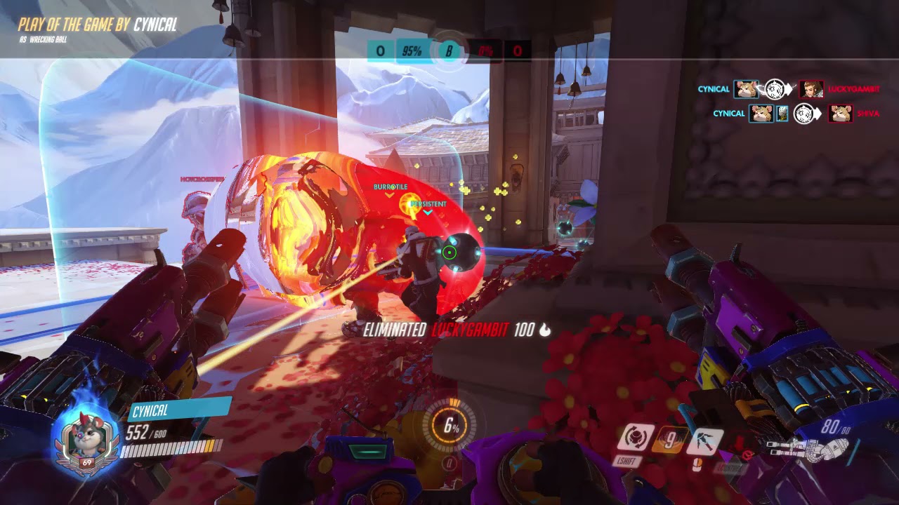 Hamster ball of doom play of the game