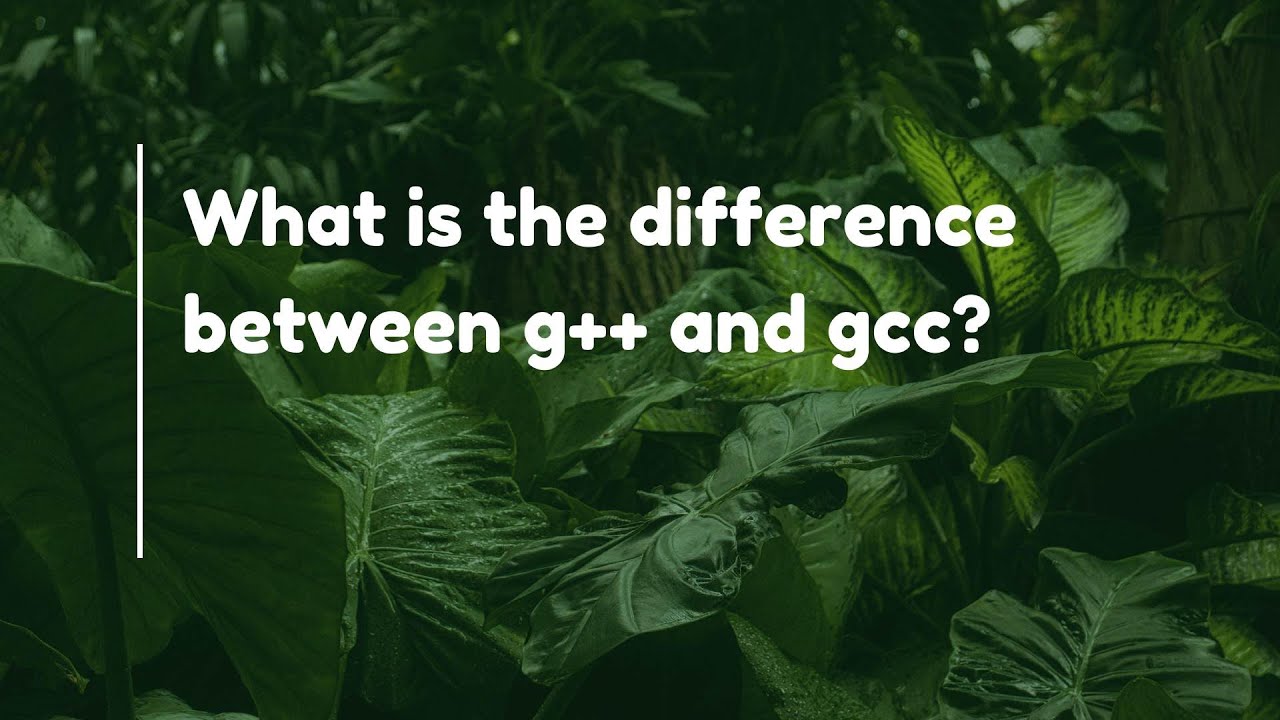 What is the difference between g++ and gcc?