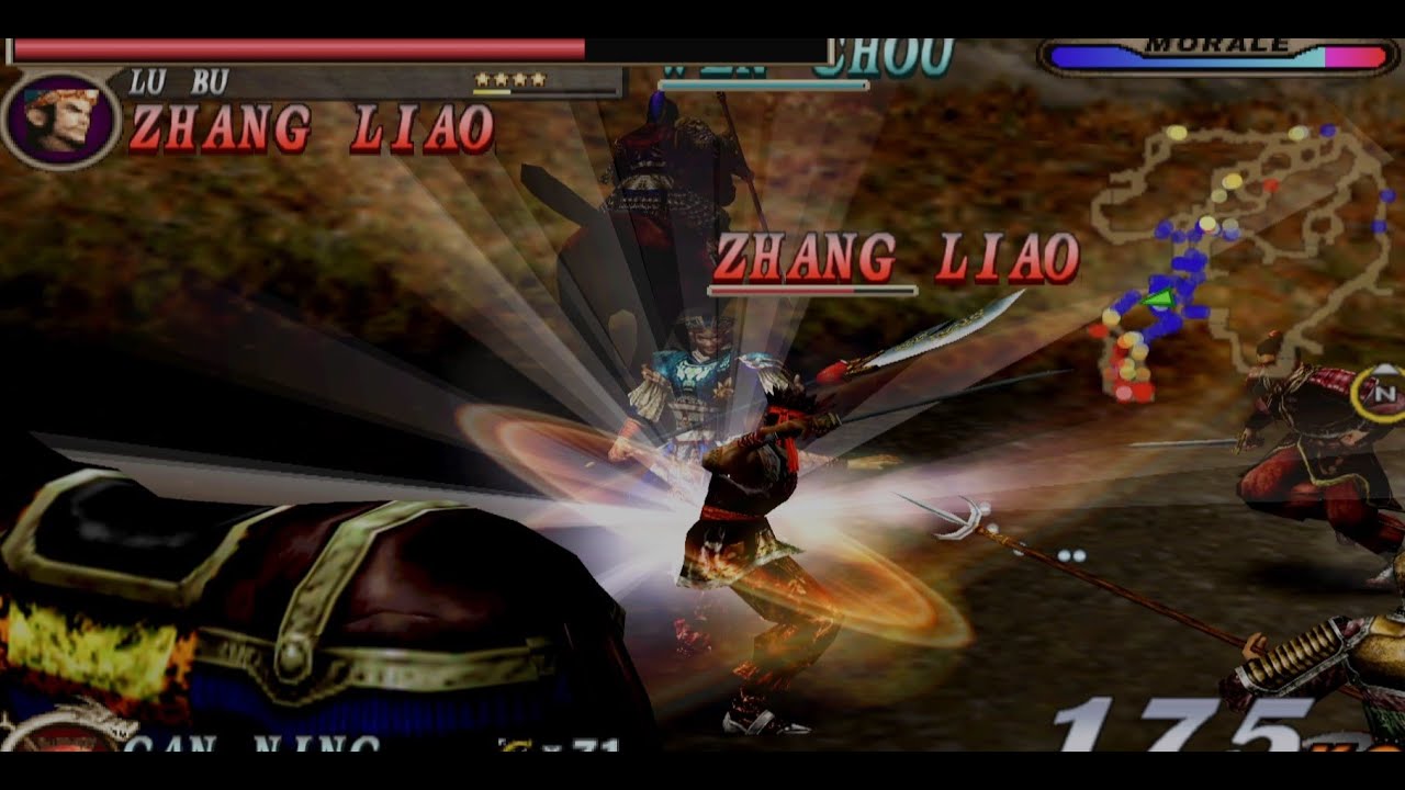Dynasty Warriors 2: Gameplay Gan Ning - Hu Lao Gate [Commentary]