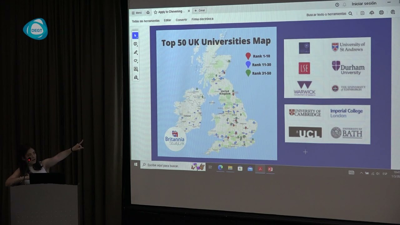 Becas chevening (Transmisión en vivo)