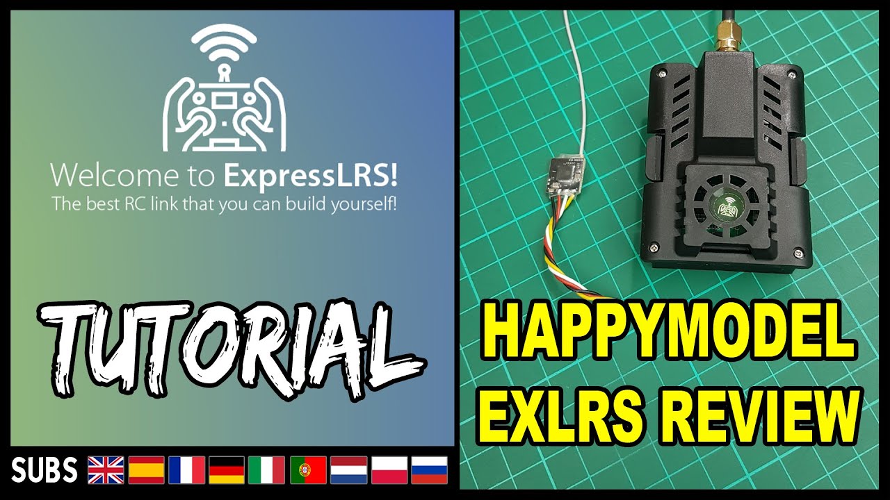 Come Installare e Configurare ExpressLRS + Happymodel Module Review