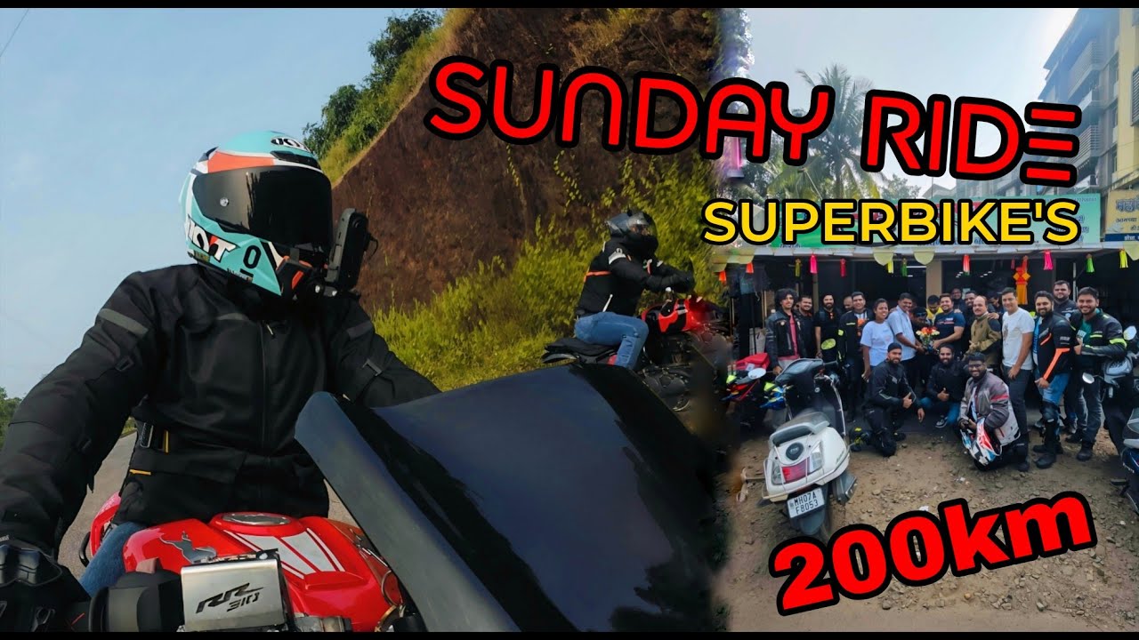 Sunday Ride 🏍️Superbikes ke Saat🚀|Wolf Riding Community along with Goa Riding Club 💯